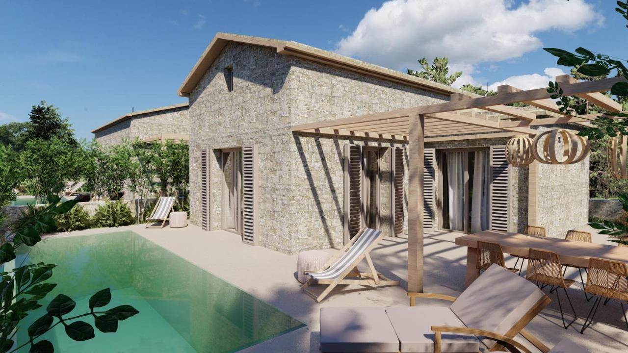 Papadria Villas - Modern Luxury Villas Near Kathisma Beach Tsoukaládhes Екстериор снимка