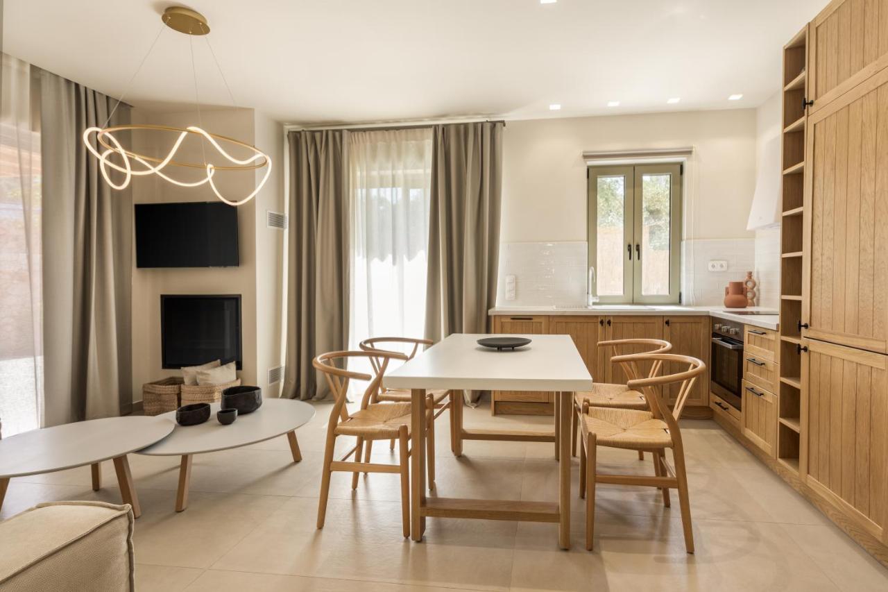 Papadria Villas - Modern Luxury Villas Near Kathisma Beach Tsoukaládhes Екстериор снимка